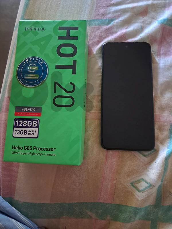 infinix 128gb تلفون جديد مش مستعمل كتير للبيع