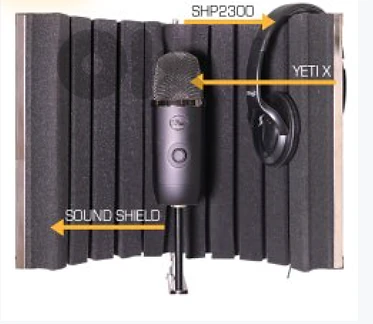 Blue Yeti X pro recording vocal pack