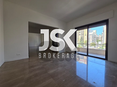 L21727 Spacious Apartment for Rent in Kontari, Ras Beirut