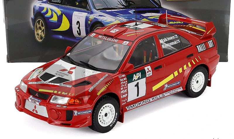 Mitsubishi Lancer Evo V (Rally Australia 1998);diecast car model 1;18