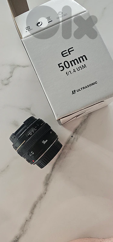canon EF 50mm F/1.4 USM lens