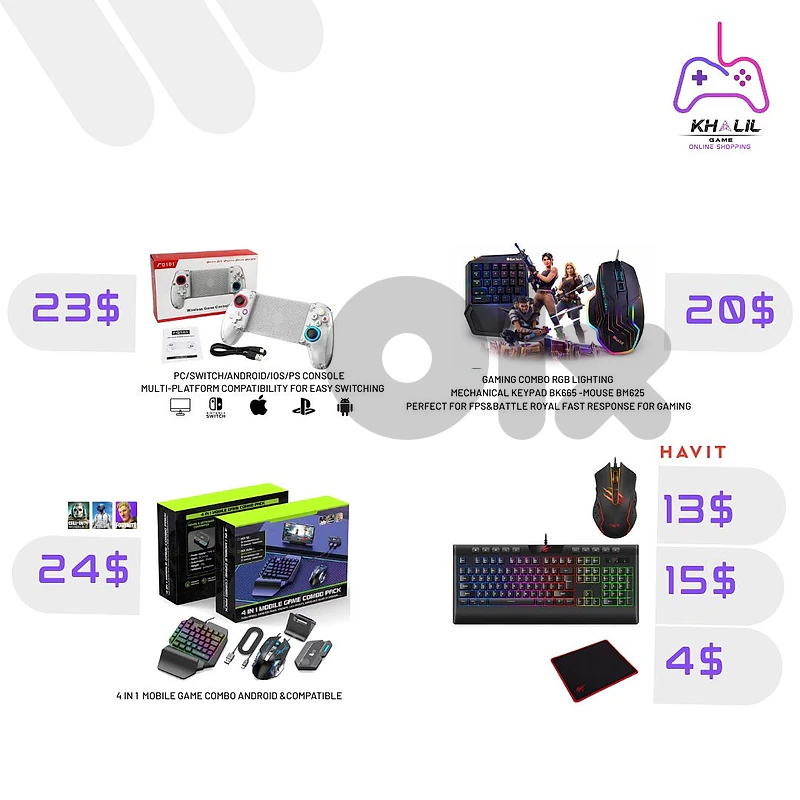 Gaming Set Accessoires
