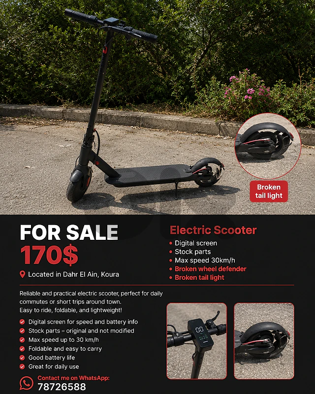 electric scooter