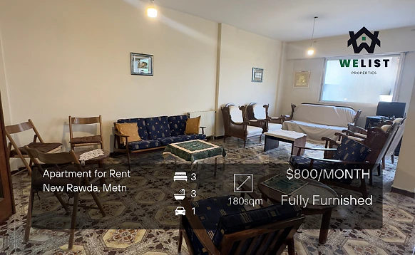 Apartment for rent in New Rawda شقة للبيع في منطقة نيو روضة