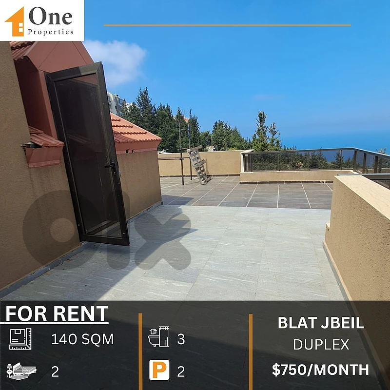 DUPLEX APARTMENT FOR RENT IN BLAT JBEIL DUPLEX APARTMENT FOR RENT IN BLAT JBEIL