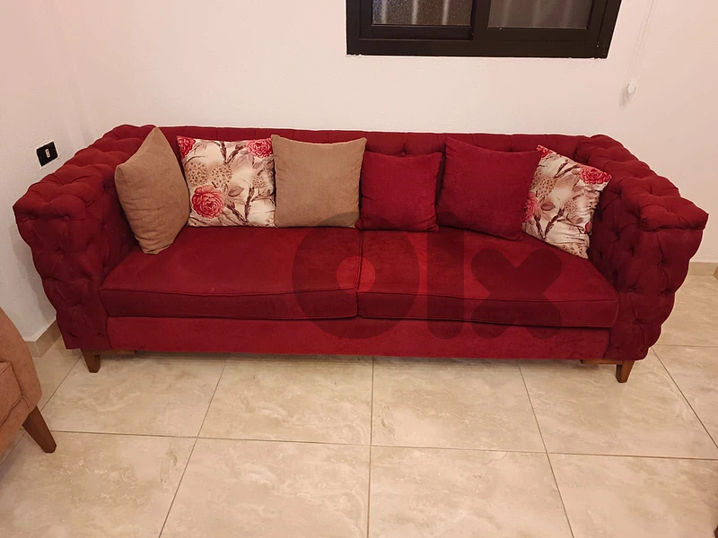 1 Sofa & 2 bergères