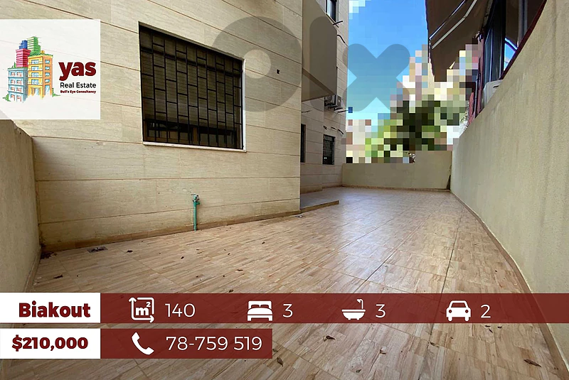 Biakout 140m2 | 50m2 Terrace | Calm Area | Private Street | PED