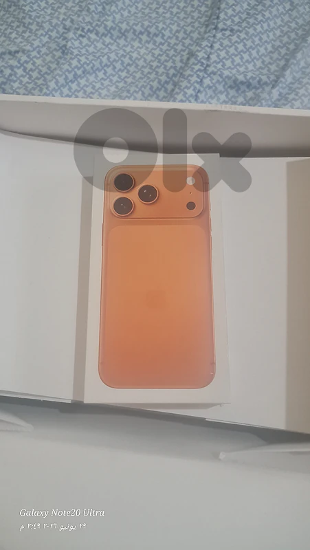 iphone 17 pro max brand new orange color