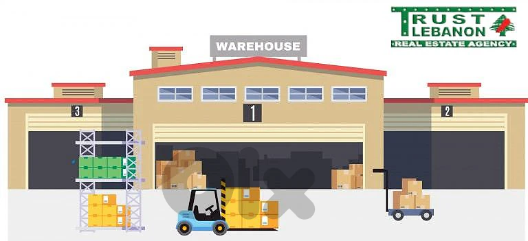 مستودع للايجار في الحازميةDepot for rent in Hazmieh