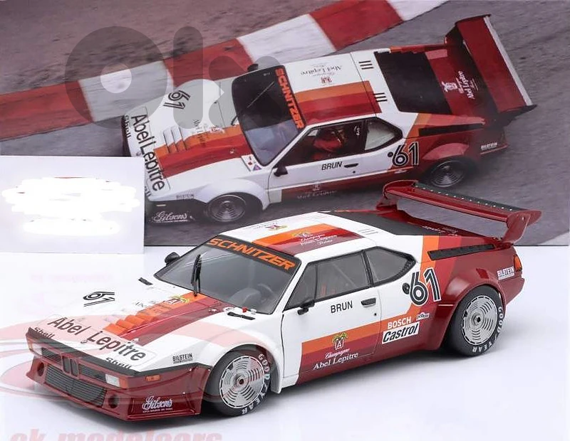 BMW M1 Pro Car series (Monaco 1980) W.Brun diecast car model 1;18