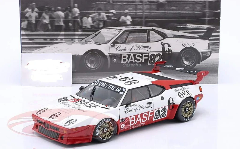 BMW M1 Pro Car series (1980) Johnny Cecotto diecast car model 1;18