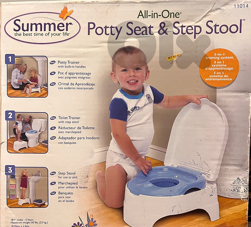Summer Infant All-in-One Potty Seat & Step Stool