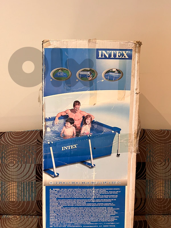 Intex Rectangular Metal Frame Pool (Model 28270)