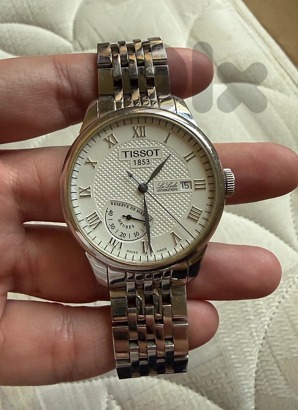 Rare Tissot Le Locle Automatic Ivory Dial, Authentic Full Set