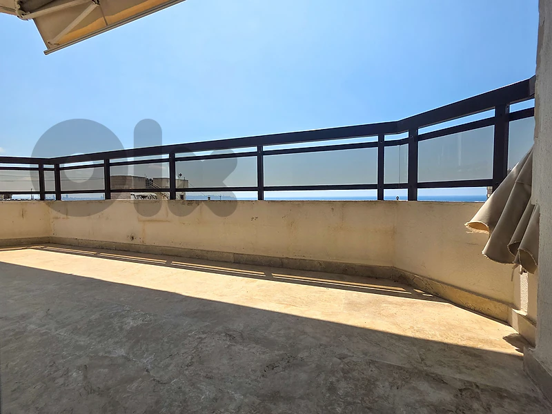 110 SQM Apartment in Dbayeh, Metn with a Breathtaking Sea View