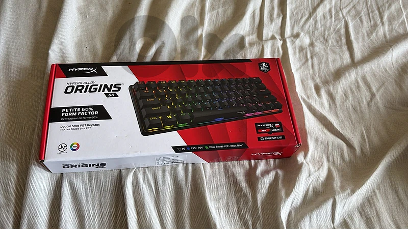 hyperx keyboard 60% barely used , no issues