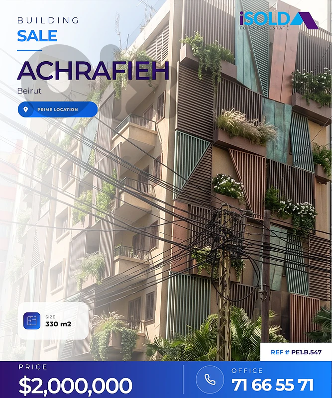 Old Building for sale in Achrafieh
