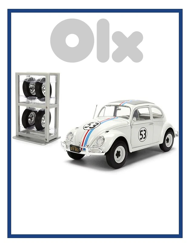 Herbie Volkswagen Beetle diecast car model 1;24