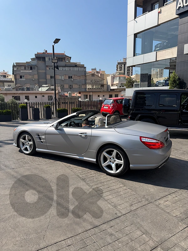 MERCEDES SL 550 2014 !!!! FACTORY SILVER MATT - AMG PACK