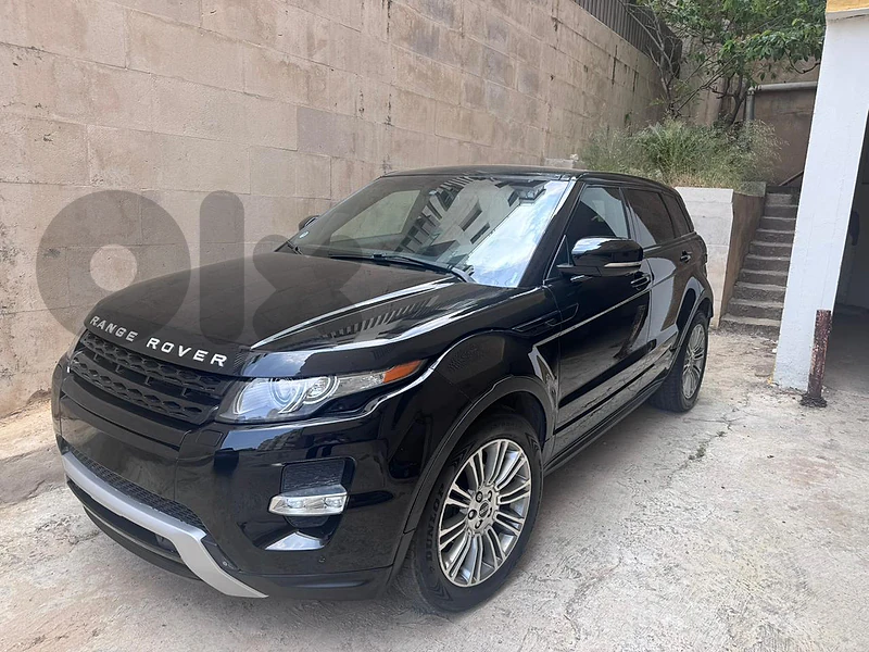 Range Rover Evoque 2012 Sports with Bicolor Leather Seats