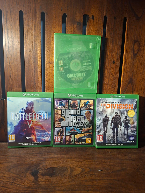 Used Xbox one games,details in description