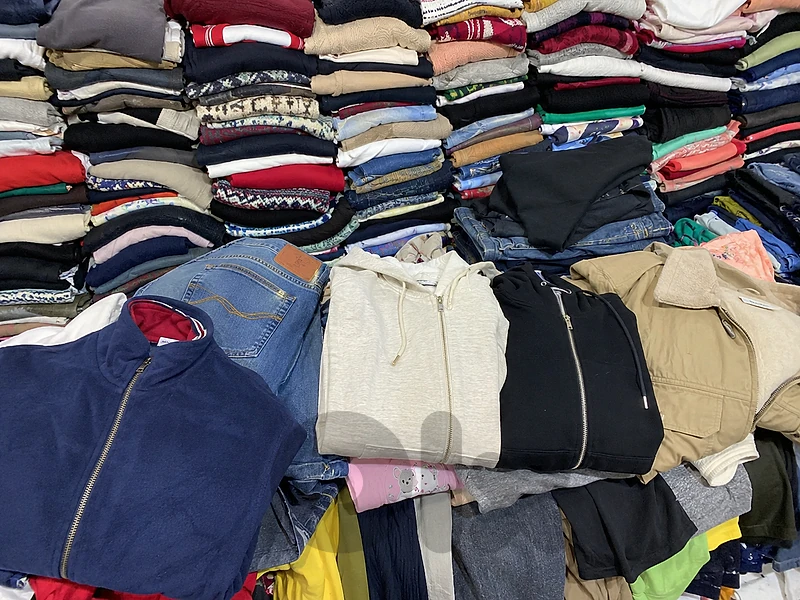 second hand clothing in bulk