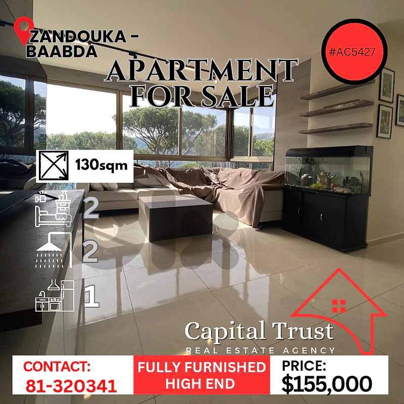 Apartment For Sale In Zandouka شقة للبيع في زندوقة