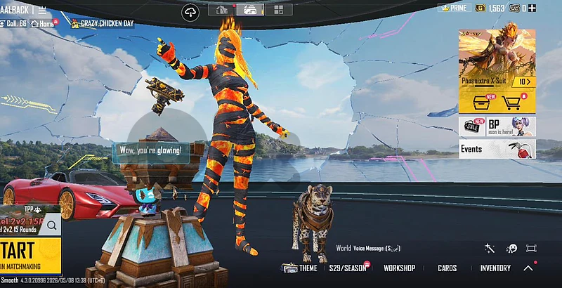 حساب ببجي للبيع لفل ٨٣ pubg mobile for sell
