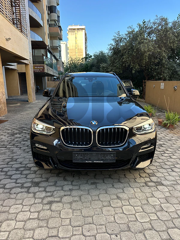 BMW X3 x-drive M-package 2019 dark blue on black (clean carfax)