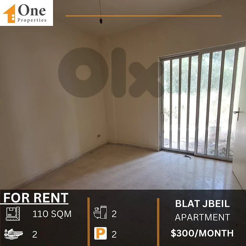 APARTMENT FOR RENT IN BLAT JBEIL APARTMENT FOR RENT IN BLAT JBEIL