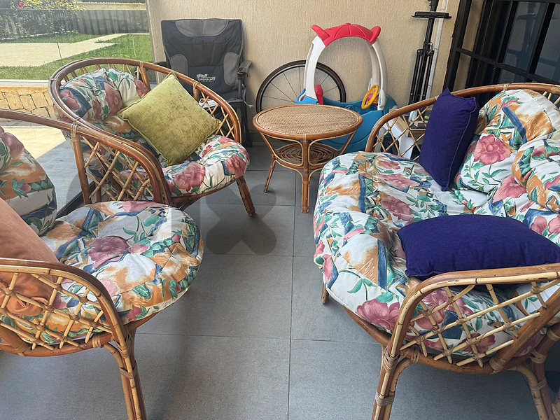 bamboo garden set