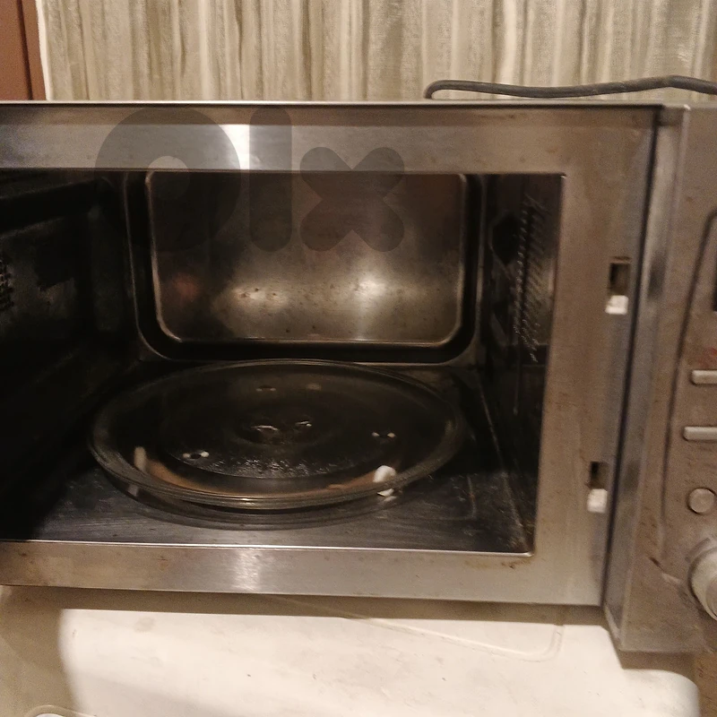 microwave and heater