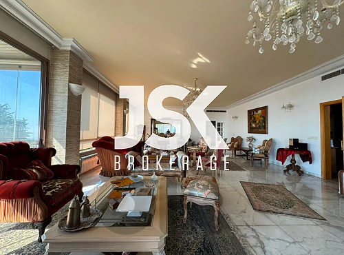 L21733 Spacious Apartment With Sea View For Sale in Beit Meri