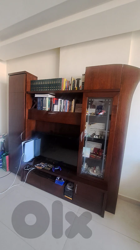 vitrine tv unit