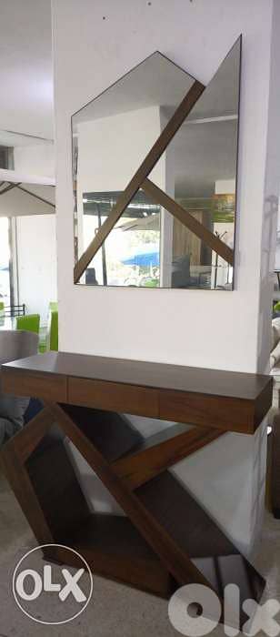 woodenConsole  كونسول قشرة فراكي 1