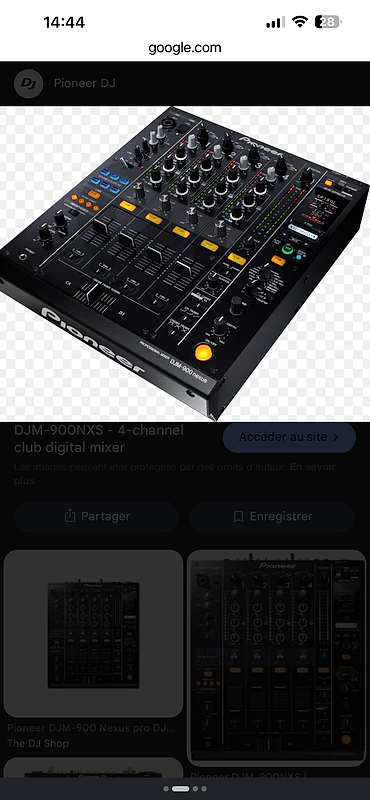 MIXER PIONEER DJM-900 NXs2