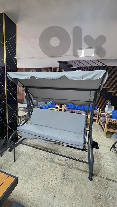 مرجوحة  ٣ مقاعد بتفتح تخت.  Swing bed  3 seaters