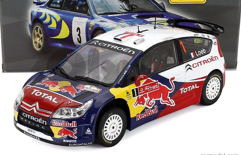 Citroën C4 WRC (Rally Portugal 2009) diecast car model 1;18