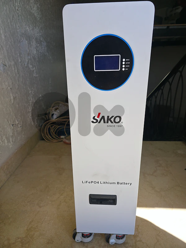 SAKO LiFePO4  Battery 51.2v 600Ah  (30.72 kWh)