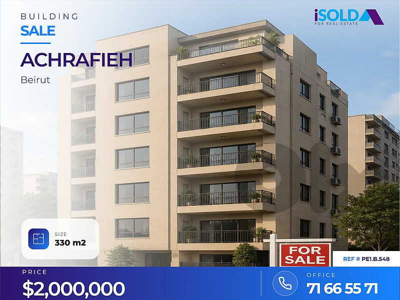 A 330 m2 building for sale in Achrafieh