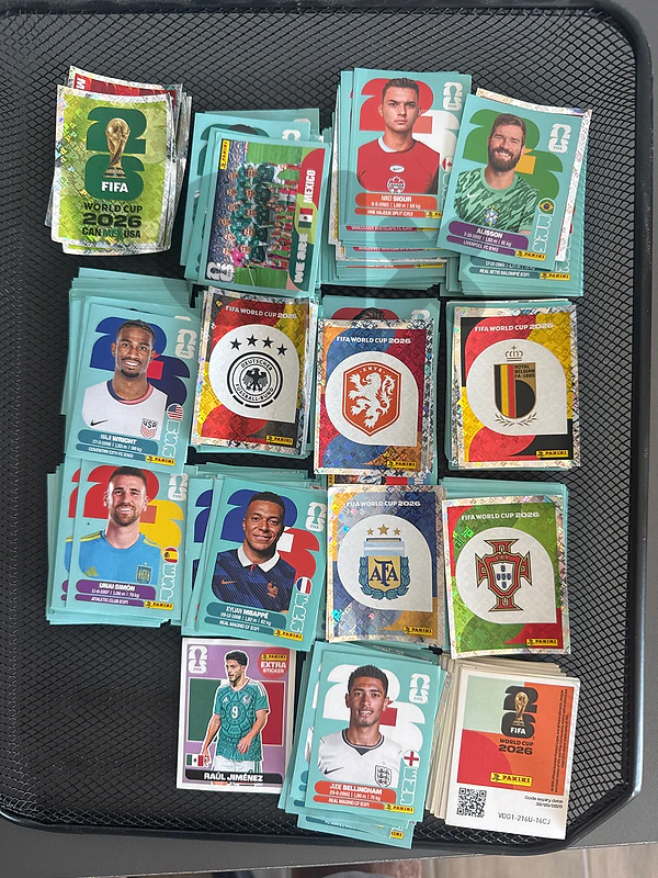 2026 Panini World Cup Sticker Duplicates and extra sticker