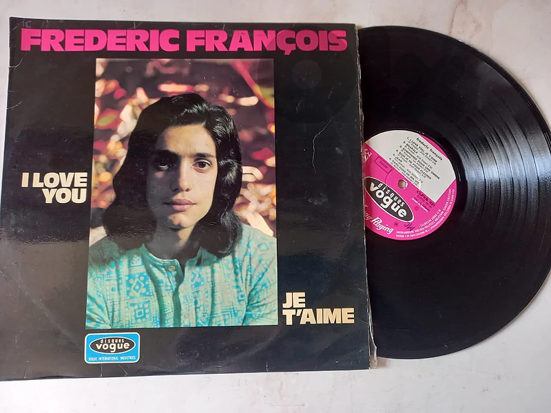 deux Frédéric François albums  – I Love You/Je Voudrais Dormir Près D