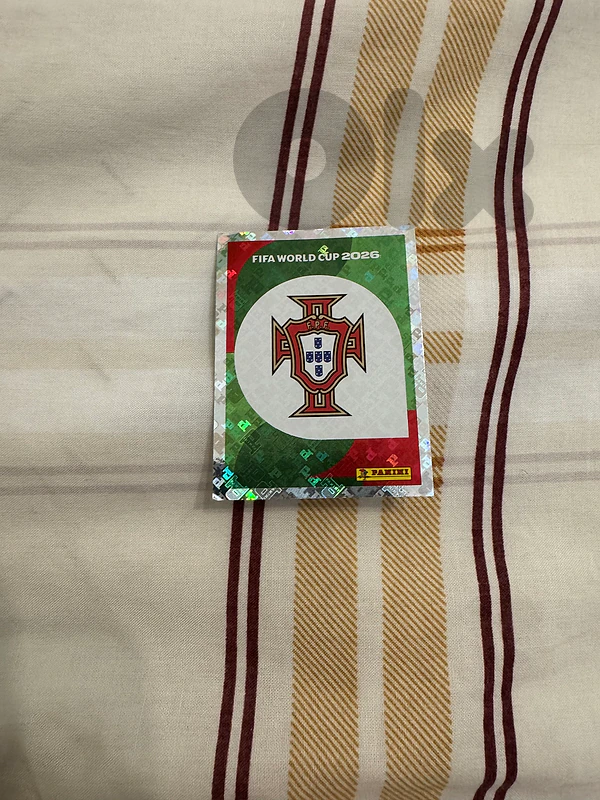 Portugal Federation Foil Sticker – Panini FIFA World Cup 2026
