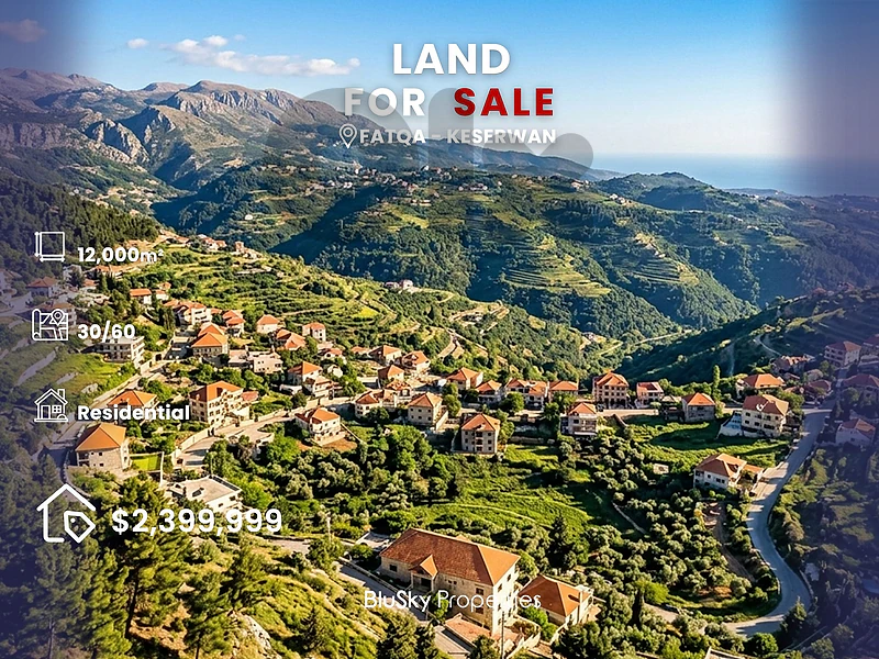 Land For SALE In Fatqa أرض للبيع #CA
