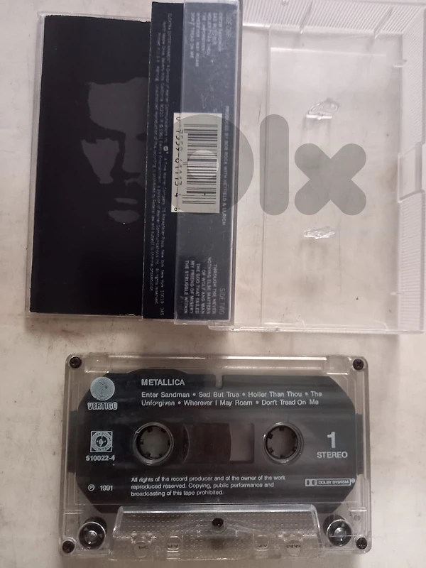 Metallica – Metallica cassette