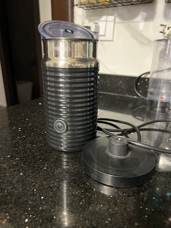 Nespresso coffee milk frother $45