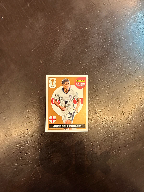 Panini FIFA World Cup 2026 bronze Jude Bellingham Sticker (Rare)