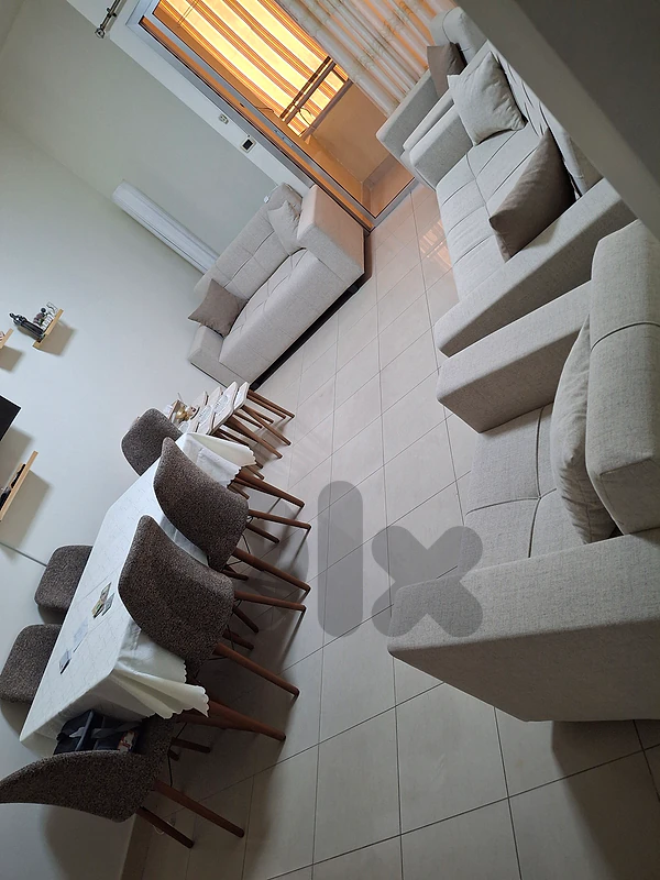living room and dining room