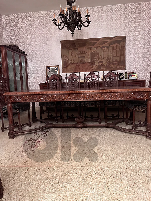 Antique authentic living room