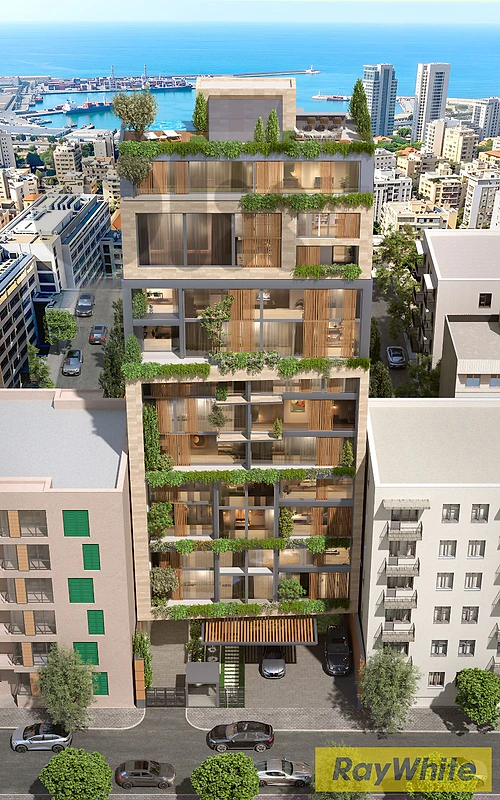 Apartment for Sale in Achrafieh–Under Constructionشقة للبيع في الأشرفي